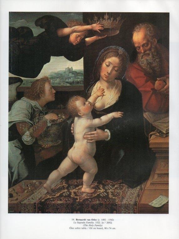 LAMINA V15866: La Sagrada Familia por Bernaerdt van Orley