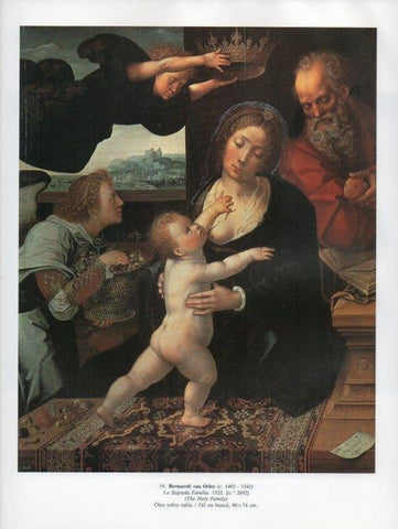 LAMINA V15866: La Sagrada Familia por Bernaerdt van Orley