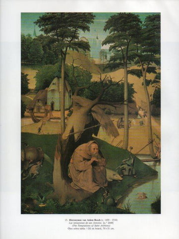 LAMINA V15863: Las tentaciones de san Antonio por H. van Aeken Bosch