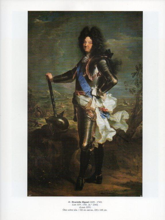 LAMINA V15855: Luis XIV. 1701 por Hyacinthe Rigaud