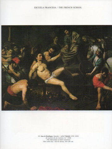 LAMINA V15851: El martirio de San Lorenzo por Valentin