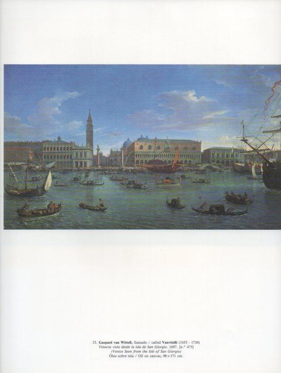 LAMINA V15848: Venecia vista desde la isla de San Giorgio por Vanvitelli