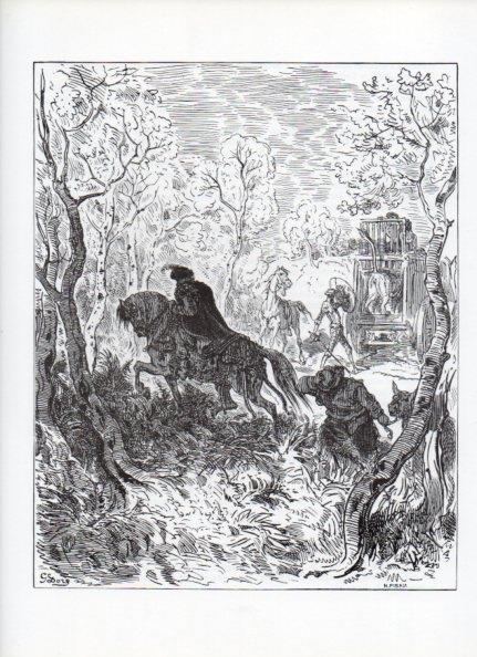 LAMINA V15932: Don Quijote de la Mancha. Ilustracion de Gustavo Dore. Modelo 048