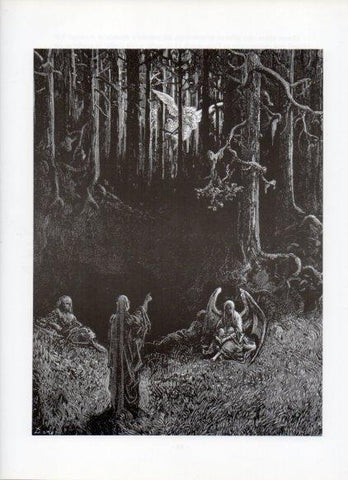 LAMINA V16024: Orlando Furioso ilustracion de Gustavo Dore. Modelo 140