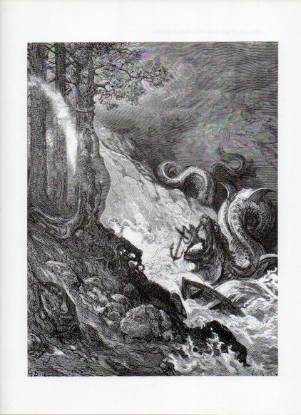 LAMINA V16017: Orlando Furioso ilustracion de Gustavo Dore. Modelo 133