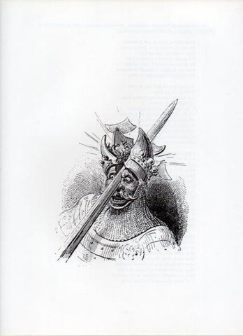 LAMINA V16008: Orlando Furioso ilustracion de Gustavo Dore. Modelo 124