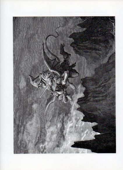LAMINA V16004: Orlando Furioso ilustracion de Gustavo Dore. Modelo 120