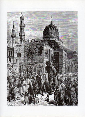 LAMINA V16028: Orlando Furioso ilustracion de Gustavo Dore. Modelo 144
