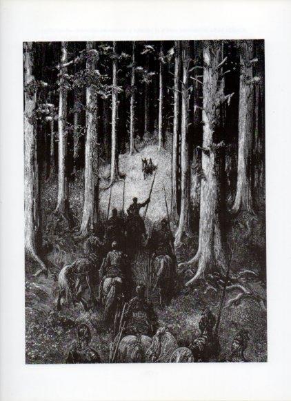 LAMINA V16058: Orlando Furioso ilustracion de Gustavo Dore. Modelo 174