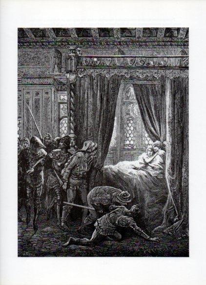 LAMINA V16051: Orlando Furioso ilustracion de Gustavo Dore. Modelo 167