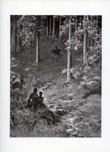 LAMINA V16048: Orlando Furioso ilustracion de Gustavo Dore. Modelo 164