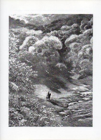 LAMINA V16045: Orlando Furioso ilustracion de Gustavo Dore. Modelo 161