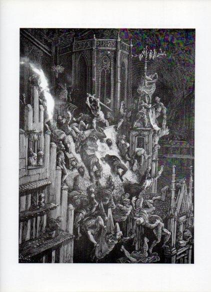 LAMINA V16033: Orlando Furioso ilustracion de Gustavo Dore. Modelo 149