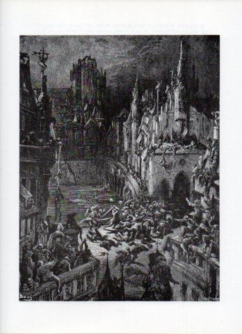 LAMINA V16031: Orlando Furioso ilustracion de Gustavo Dore. Modelo 147