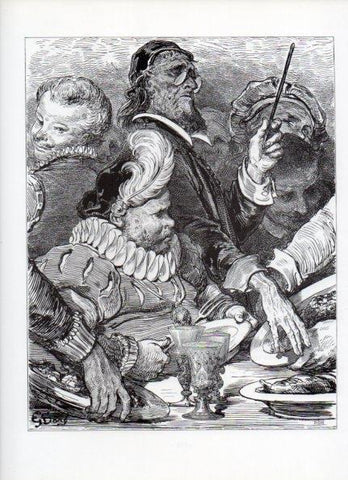 LAMINA V15958: Don Quijote de la Mancha. Ilustracion de Gustavo Dore. Modelo 074
