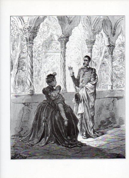 LAMINA V15957: Don Quijote de la Mancha. Ilustracion de Gustavo Dore. Modelo 073