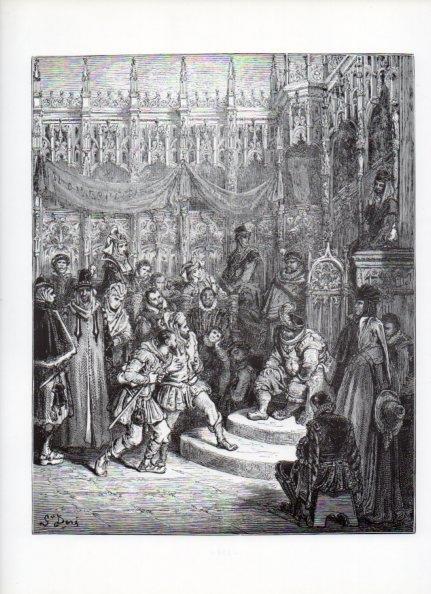 LAMINA V15956: Don Quijote de la Mancha. Ilustracion de Gustavo Dore. Modelo 072