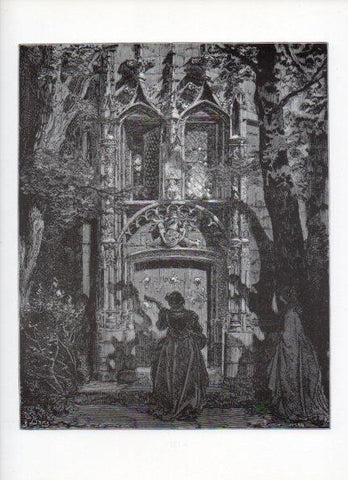 LAMINA V15955: Don Quijote de la Mancha. Ilustracion de Gustavo Dore. Modelo 071
