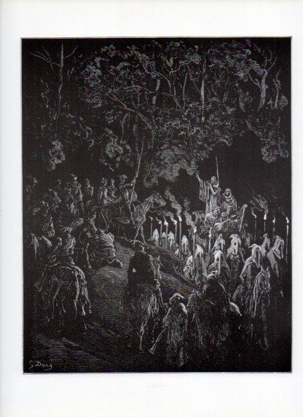 LAMINA V15952: Don Quijote de la Mancha. Ilustracion de Gustavo Dore. Modelo 068