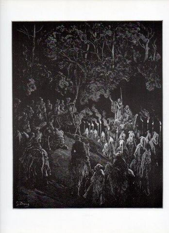 LAMINA V15952: Don Quijote de la Mancha. Ilustracion de Gustavo Dore. Modelo 068