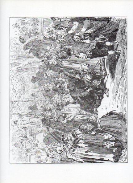 LAMINA V15938: Don Quijote de la Mancha. Ilustracion de Gustavo Dore. Modelo 054