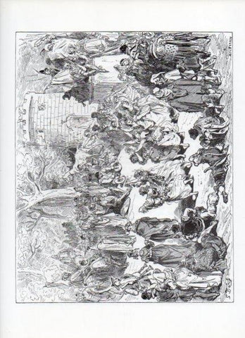 LAMINA V15937: Don Quijote de la Mancha. Ilustracion de Gustavo Dore. Modelo 053
