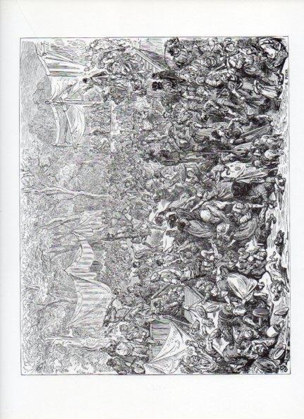 LAMINA V15935: Don Quijote de la Mancha. Ilustracion de Gustavo Dore. Modelo 051