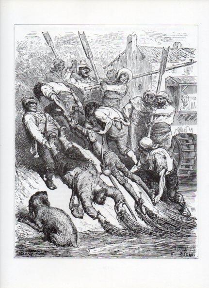 LAMINA V15948: Don Quijote de la Mancha. Ilustracion de Gustavo Dore. Modelo 064