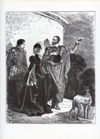 LAMINA V15964: Don Quijote de la Mancha. Ilustracion de Gustavo Dore. Modelo 080