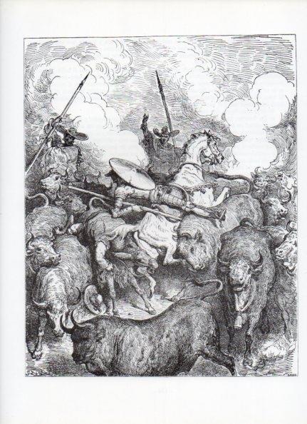 LAMINA V15966: Don Quijote de la Mancha. Ilustracion de Gustavo Dore. Modelo 082