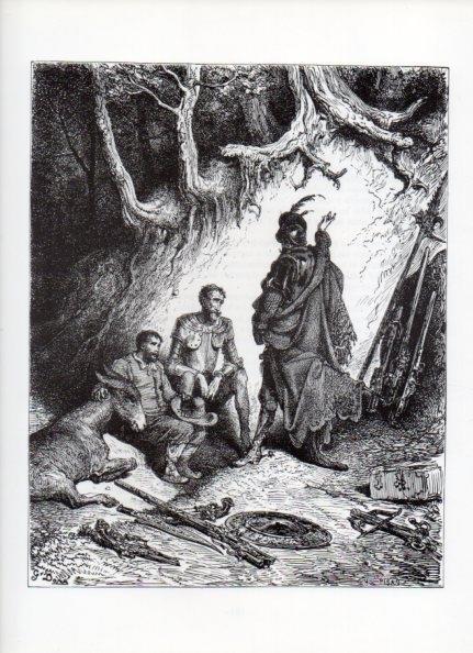 LAMINA V15971: Don Quijote de la Mancha. Ilustracion de Gustavo Dore. Modelo 087