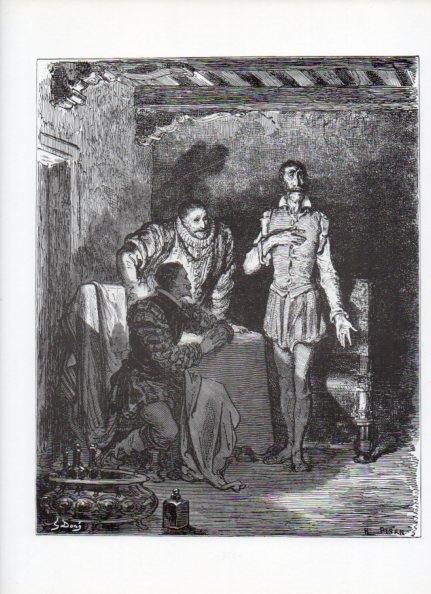 LAMINA V15968: Don Quijote de la Mancha. Ilustracion de Gustavo Dore. Modelo 084