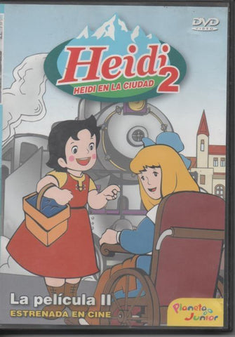 DVD E00323: DVD Heidi 2, Heidi en la Ciudad