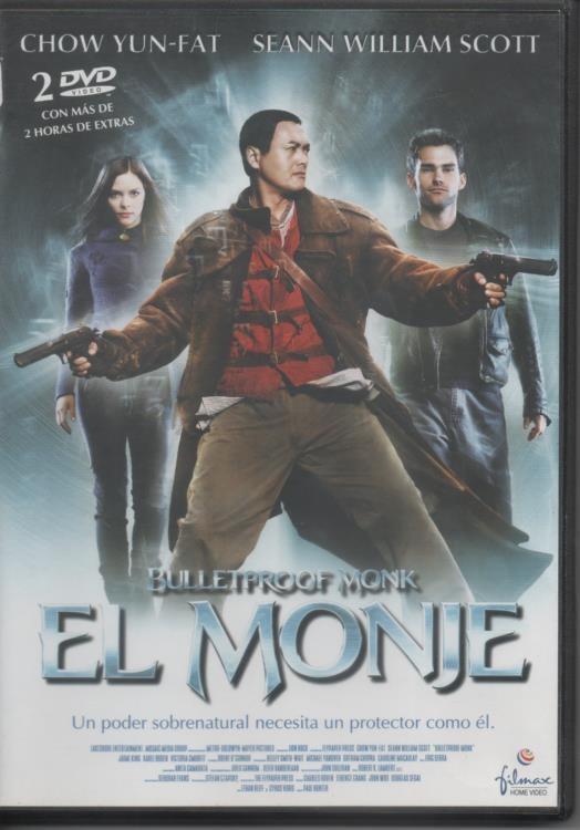 DVD E00313: DVD El Monje, contiene2 discos 