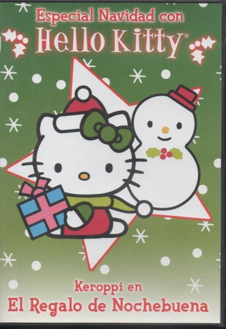 DVD E00280:  DVD Especial Navidad con Hello Kitty. 