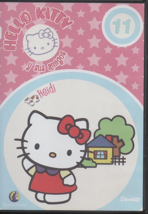 DVD E00279:  DVD Hello Kitty y sus Amigos. Heidi