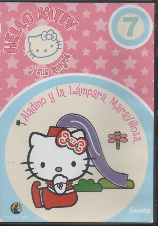 DVD E00277: DVD edida estandar. DVD Hello Kitty y sus Amigos. Aladino y la Lámpara Maraavillosa