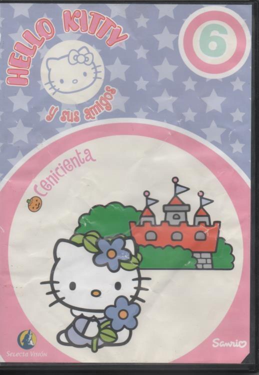 DVD E00276:  DVD Hello Kitty y sus Amigos. Cenicienta