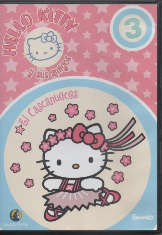 DVD E00275: DVD Hello Kitty y sus amigos. El Cascanuezes