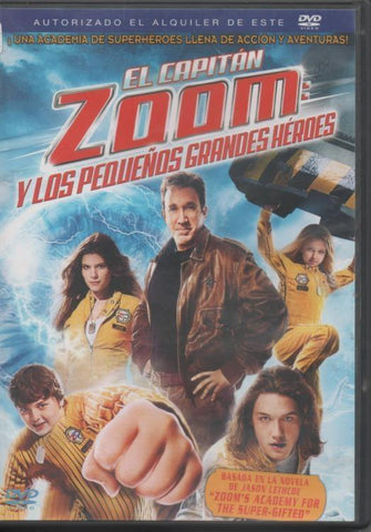 DVD E00291: . DVD El Capitán Zoom y los Pequeños Grandes Héroes