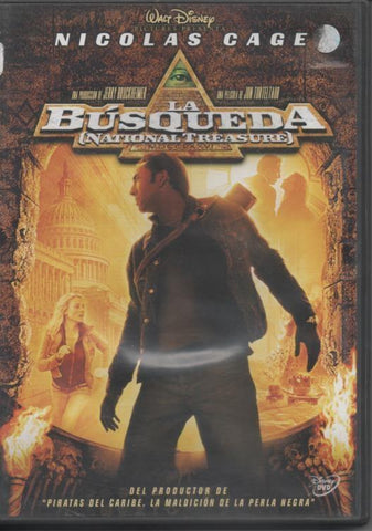 DVD E00294: DVD La Busqueda (National Treasure) 