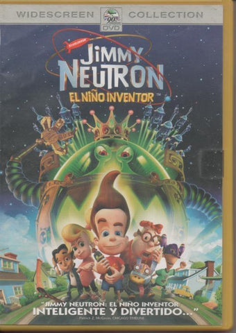 DVD E00300: DVD Jimmy Neutron. El niño inventor