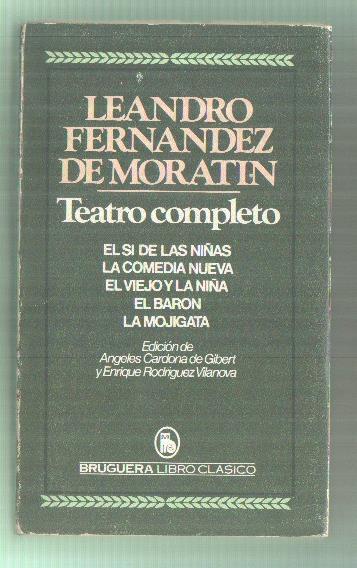 Teatro completo de Fernandez de Moratin