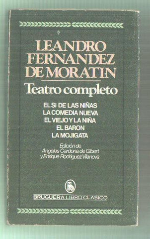 Teatro completo de Fernandez de Moratin