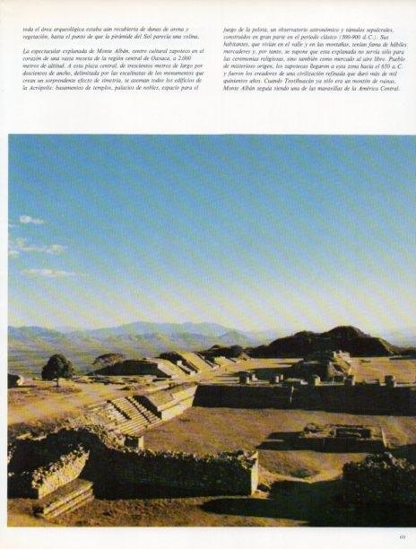 LAMINA V18284: Explanada de Monte Alban