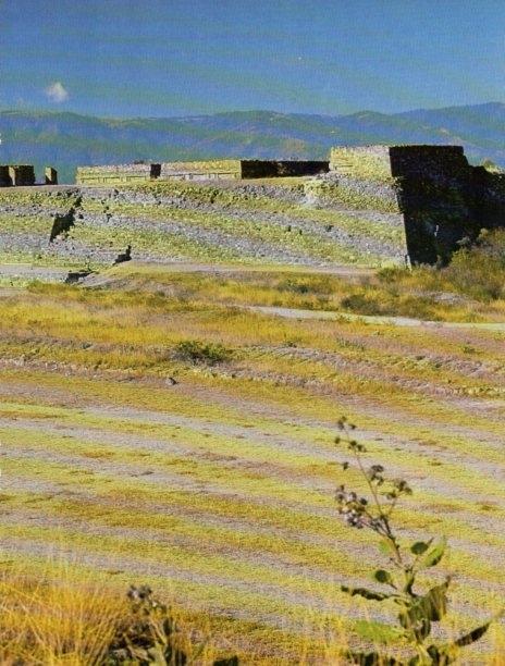 LAMINA V18286: Zona arqueologica de Monte Alban