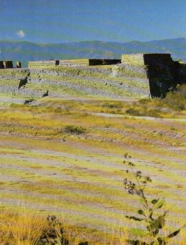 LAMINA V18286: Zona arqueologica de Monte Alban