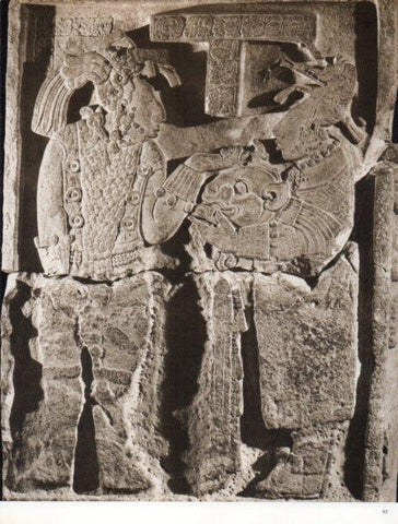 LAMINA V18296: Bajorrelieve del Templo de los Cuatro Arquitrabes