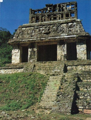 LAMINA V18275: Templo del Sol en Palenque