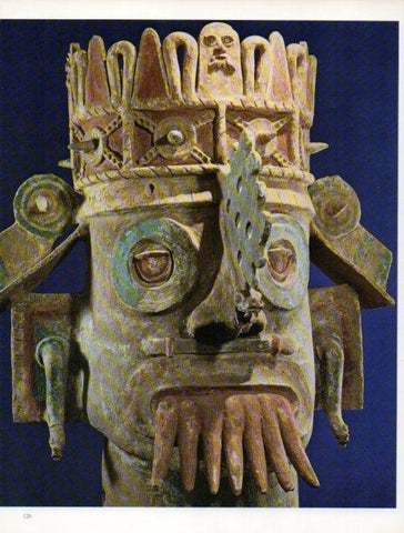LAMINA V18307: Brasero ceremonial proveniente de Veracruz